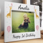 Personalised 1st Birthday Gift Frame First Birthday Daughter