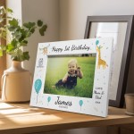 Personalised My First Birthday Photo Frame 1st Birthday Gift Son