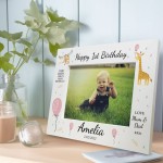 Personalised My First Birthday Photo Frame 1st Birthday Gifts