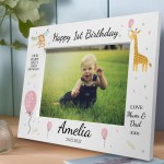 Personalised My First Birthday Photo Frame 1st Birthday Gifts