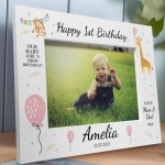 Personalised My First Birthday Photo Frame 1st Birthday Gifts