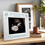 Baby Announcement Gift Promoted To Grandparents Photo Frame Bump