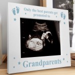 Baby Announcement Gift Promoted To Grandparents Photo Frame Bump