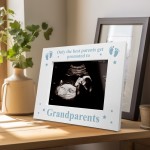 Baby Announcement Gift Promoted To Grandparents Photo Frame Bump