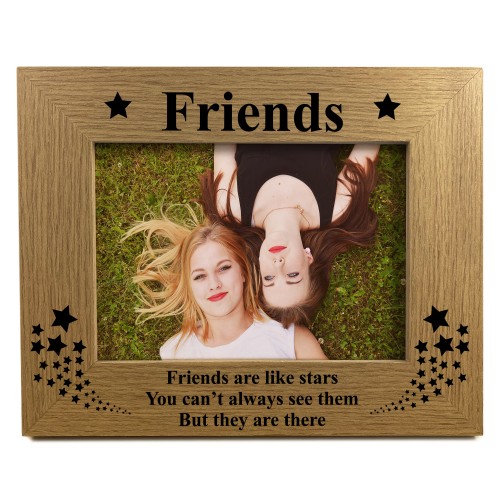 Friendship Gift BEST FRIEND Photo Frame Friends Are Like Stars