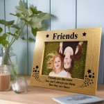 Friendship Gift BEST FRIEND Photo Frame Friends Are Like Stars