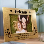 Friendship Gift BEST FRIEND Photo Frame Friends Are Like Stars