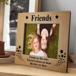 Friendship Gift BEST FRIEND Photo Frame Friends Are Like Stars