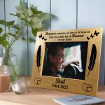 Personalised Memorial Photo Frame For Dad Grandad Mum Nan