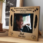 Personalised Memorial Photo Frame For Dad Grandad Mum Nan