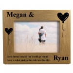 Anniversary Gift For Him Her Personalised Couple Photo Frame