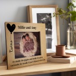 Personalised TWINS Photo Frame New Baby Gift Baby Shower Gift