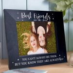 Best Friend Photo Frame Wooden Friendship Gifts Best Friend Gift