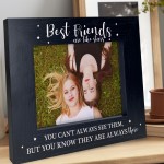 Best Friend Photo Frame Wooden Friendship Gifts Best Friend Gift