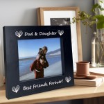 Dad And Daughter Photo Frame Wooden Fathers Day Gifts