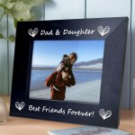 Dad And Daughter Photo Frame Wooden Fathers Day Gifts