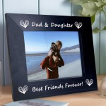 Dad And Daughter Photo Frame Wooden Fathers Day Gifts