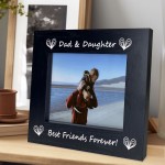 Dad And Daughter Photo Frame Wooden Fathers Day Gifts