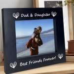 Dad And Daughter Photo Frame Wooden Fathers Day Gifts