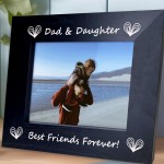 Dad And Daughter Photo Frame Wooden Fathers Day Gifts