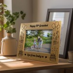 Birthday Gift For Grandad Personalised Photo Frame 60th 70th