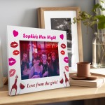 Personalised Hen Party Gift Hen Night Photo Frame Bride Gifts