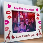 Personalised Hen Party Gift Hen Night Photo Frame Bride Gifts