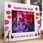 Personalised Hen Party Gift Hen Night Photo Frame Bride Gifts