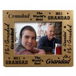 Worlds Best Grandad Photo Frame Gift For Grandad Fathers Day