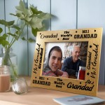 Worlds Best Grandad Photo Frame Gift For Grandad Fathers Day