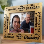 Worlds Best Grandad Photo Frame Gift For Grandad Fathers Day