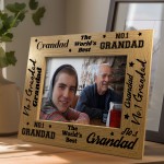 Worlds Best Grandad Photo Frame Gift For Grandad Fathers Day