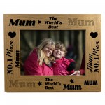 Mum Gifts Mum Wooden Photo Frame Birthday Christmas Gifts