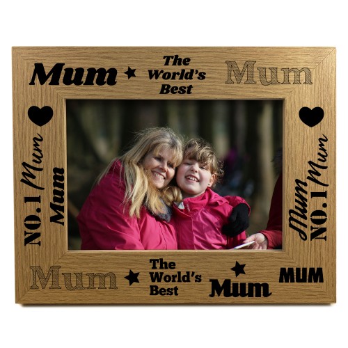 Mum Gifts Mum Wooden Photo Frame Birthday Christmas Gifts