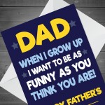 Funny Joke Fathers Day Card From Daughter Son Bottle Opener