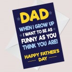 Funny Joke Fathers Day Card From Daughter Son Bottle Opener