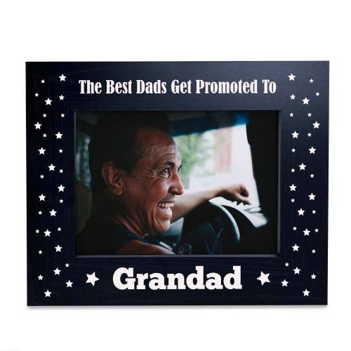 Dads Get Promoted To Grandad Photo Frame Fathers Day Gifts