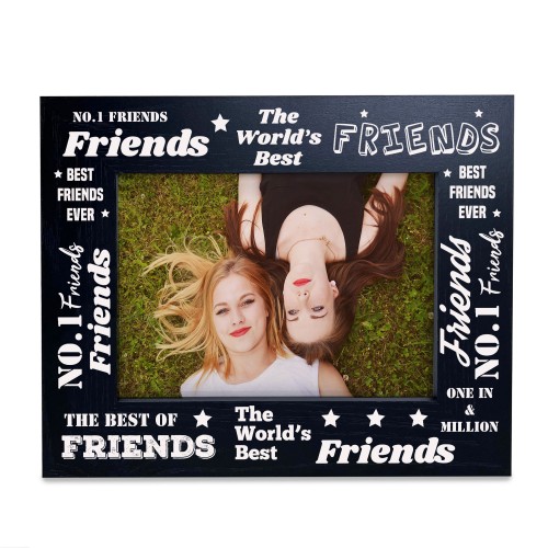 Friend Photo Frame Worlds Best Friends Wooden Picture Frame