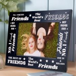 Friend Photo Frame Worlds Best Friends Wooden Picture Frame