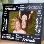 Friend Photo Frame Worlds Best Friends Wooden Picture Frame