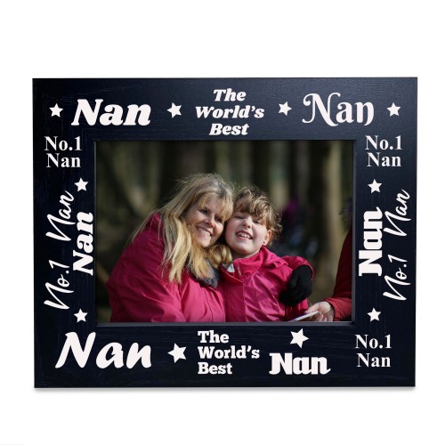 Nan Photo Frame Birthday Chistmas Gift Wooden Frame Nan Gifts