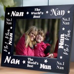 Nan Photo Frame Birthday Chistmas Gift Wooden Frame Nan Gifts