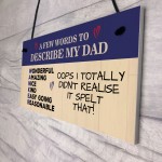 FUNNY Dad Gifts Birthday Daddy Gift From Daughter Son Funny