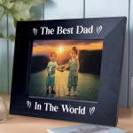 BEST DAD Photo Frame Fathers Day Birthday Gift Dad Gifts