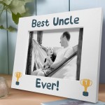 Uncle Gifts For Birthday Fathers Day Uncle Photo Frame Wooden