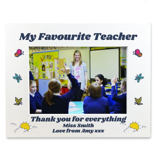 Personalised Leaving Pre-School Thank You Gift For Teacher Frame