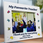 Personalised Leaving Pre-School Thank You Gift For Teacher Frame