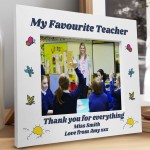 Personalised Leaving Pre-School Thank You Gift For Teacher Frame