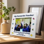 Personalised Leaving Pre-School Thank You Gift For Teacher Frame