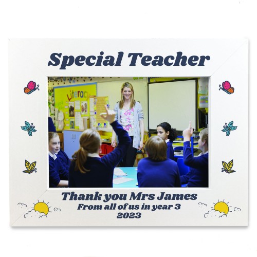 Personalised Best Teacher Gifts Thank You Gift Teacher Frame